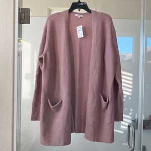 Madewell longline cardigan sweater